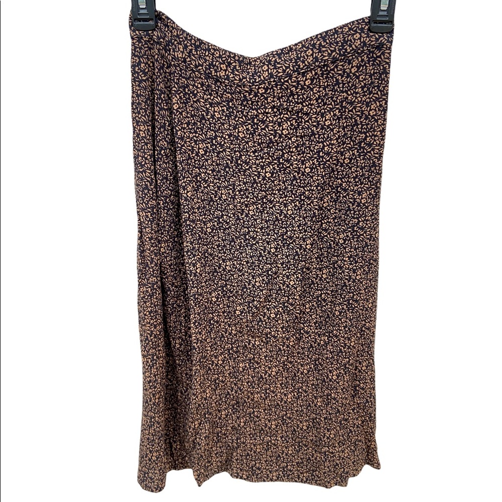 American eagle maxi skirt long slits size small
